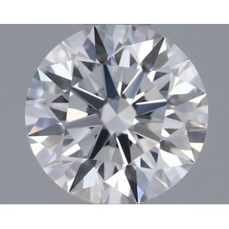 0.63 Carat Round E IF EX GIA Natural Diamond