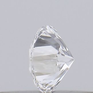 0.18 Carat Round D VVS2 EX GIA Natural Diamond