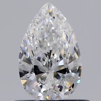 0.50 Carat Pear E VS2 - VG GIA Natural Diamond