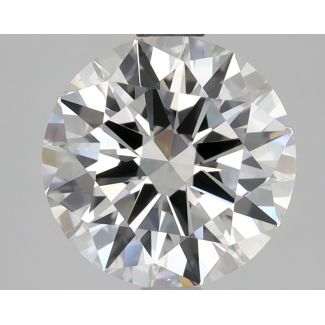 1.5 Carat Round I VVS1 EX GIA Natural Diamond