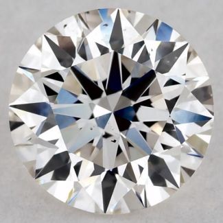 0.7 Carat Round I VS2 EX GIA Natural Diamond