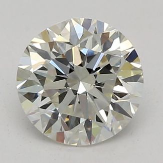 0.52 Carat Round H VVS1 VG GIA Natural Diamond