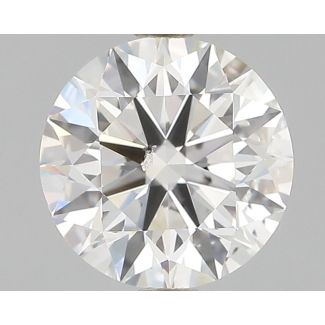 1.31 Carat Round I SI2 EX GIA Natural Diamond