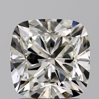 1.71 Carat Cushion Modified I SI2 - EX GIA Natural Diamond