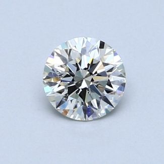 0.57 Carat Round G VS2 EX GIA Natural Diamond