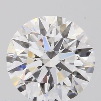 0.56 Carat Round D IF EX GIA Natural Diamond