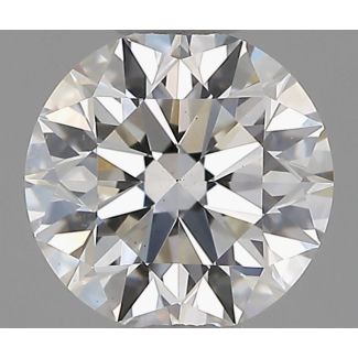 0.8 Carat Round F VS2 EX GIA Natural Diamond