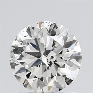 1.22 Carat Round I SI2 EX GIA Natural Diamond