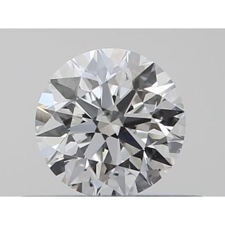 0.32 Carat Round G VS2 EX VG GIA Natural Diamond