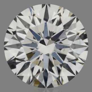 0.90 Carat Round F SI1 EX VG GIA Natural Diamond