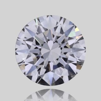 0.42 Carat Round H VVS1 EX GIA Natural Diamond