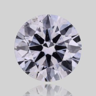 0.4 Carat Round E SI2 EX GIA Natural Diamond