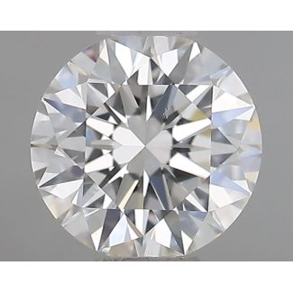 0.70 Carat Round G VS2 EX GIA Natural Diamond