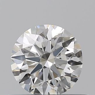 0.4 Carat Round H VVS2 EX VG GIA Natural Diamond