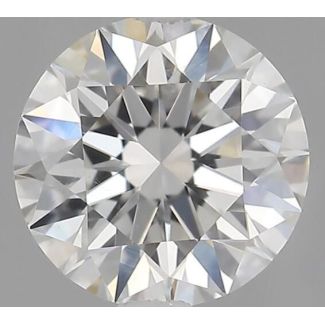 0.62 Carat Round G SI1 EX GIA Natural Diamond