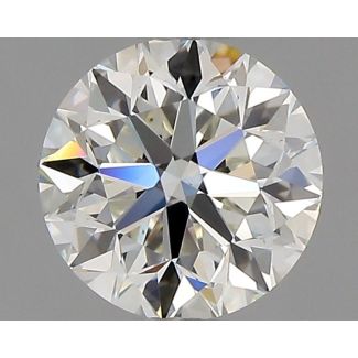 0.80 Carat Round I VS1 VG EX GIA Natural Diamond