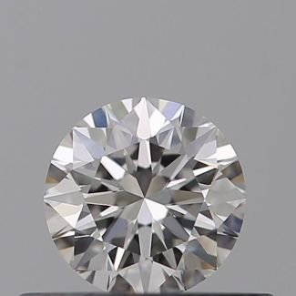 0.31 Carat Round F VS1 EX GIA Natural Diamond