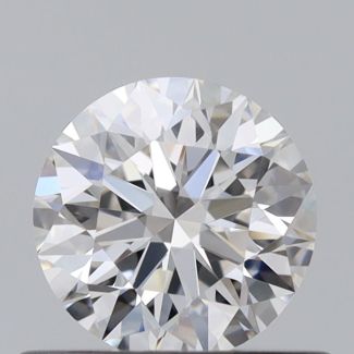 0.56 Carat Round G VVS1 EX GIA Natural Diamond