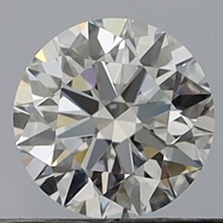 0.45 Carat Round D VVS1 EX GIA Natural Diamond