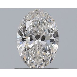 0.91 Carat Oval G SI1 - EX GIA Natural Diamond