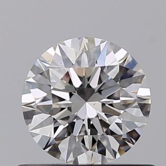 0.50 Carat Round D VS1 EX GIA Natural Diamond