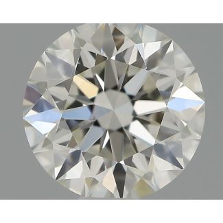 0.6 Carat Round H VVS1 EX IGI Natural Diamond