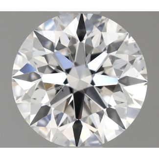 0.71 Carat Round E VS2 EX GIA Natural Diamond