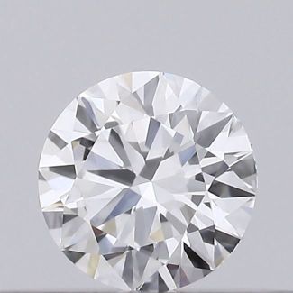 0.2 Carat Round E VVS2 EX GIA Natural Diamond