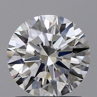 1.11 Carat Round H VVS2 EX GIA Natural Diamond