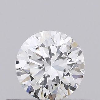 0.3 Carat Round F SI2 VG EX GIA Natural Diamond