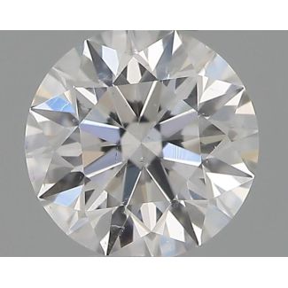 0.30 Carat Round E SI2 EX VG GIA Natural Diamond