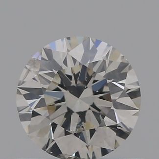 0.50 Carat Round K I1 EX IGI Natural Diamond