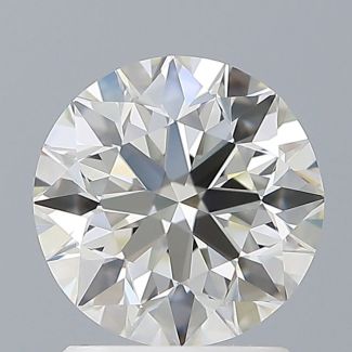 1.5 Carat Round H VVS1 VG EX IGI Natural Diamond