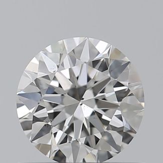 0.51 Carat Round G VS2 EX GIA Natural Diamond