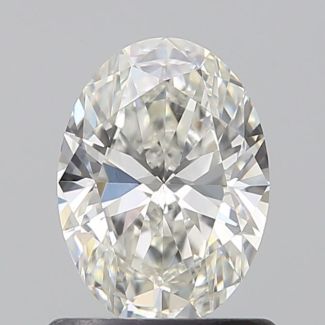 0.8 Carat Oval H VVS2 - EX VG GIA Natural Diamond