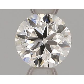 0.30 Carat Round H SI1 EX VG IGI Natural Diamond