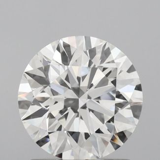 1.4 Carat Round G VVS2 EX GIA Natural Diamond