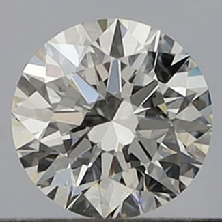 0.33 Carat Round F IF EX GIA Natural Diamond