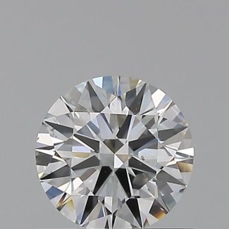 0.5 Carat Round G SI1 EX VG GIA Natural Diamond