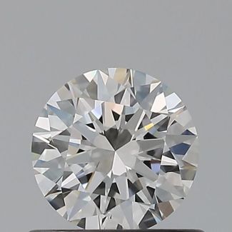 0.53 Carat Round G IF EX GIA Natural Diamond