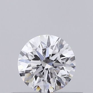 0.3 Carat Round D SI2 EX VG GIA Natural Diamond