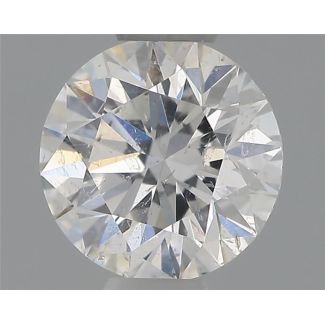 0.42 Carat Round E SI2 EX GIA Natural Diamond