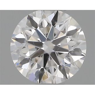 0.31 Carat Round D VS1 EX VG GIA Natural Diamond