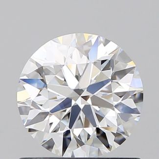 0.9 Carat Round E VVS1 EX GIA Natural Diamond