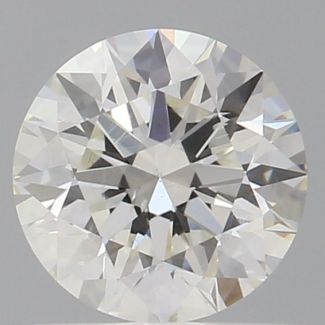 0.75 Carat Round H SI1 EX GIA Natural Diamond