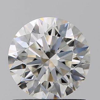 0.90 Carat Round I VS1 VG EX GIA Natural Diamond