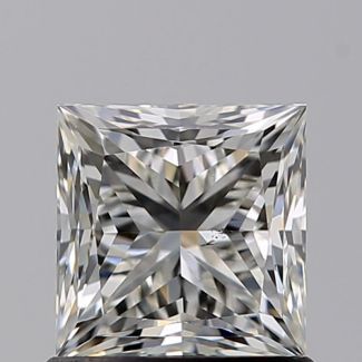 1.00 Carat Princess I VS2 - VG GIA Natural Diamond