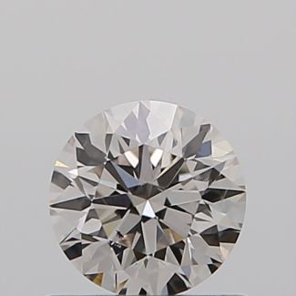 0.55 Carat Round I SI1 EX GIA Natural Diamond