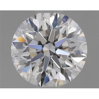 0.5 Carat Round D VS1 EX GIA Natural Diamond