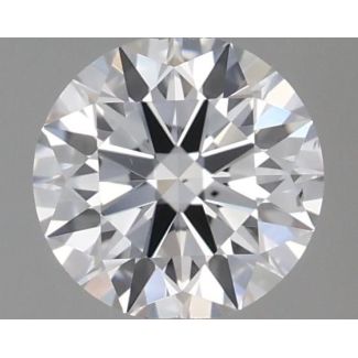 0.32 Carat Round E SI1 EX GIA Natural Diamond